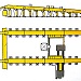 Линия подачи труб для контроля сварных швов к БТС-142В и БТС-145